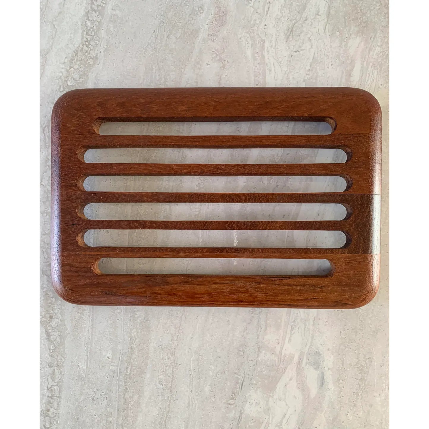 Danish Modern Style Teak Wood Trivet