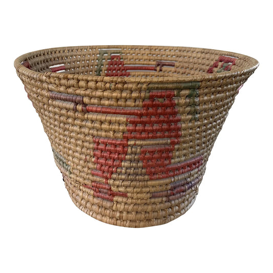 Handmade Tribal Woven Basket