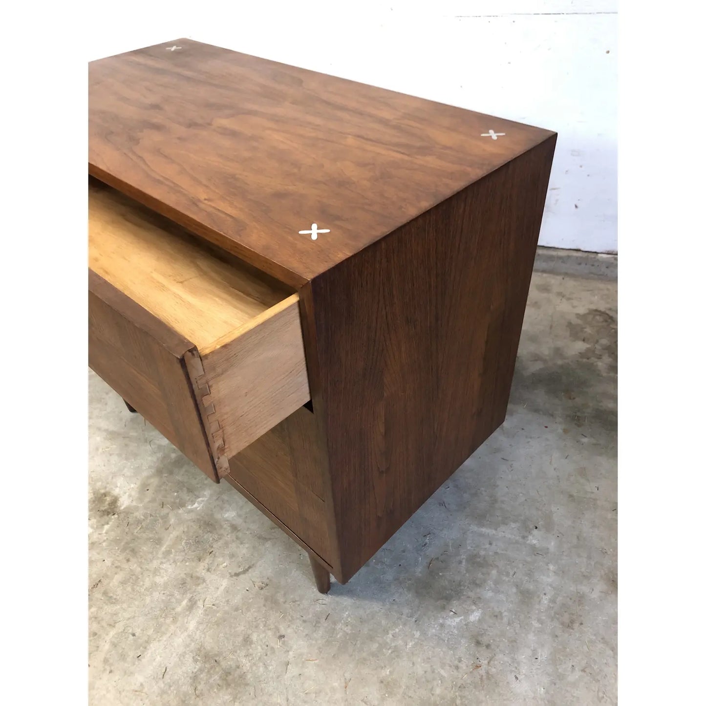 Merton Gershun for America of Martinsville Mid-Century Modern 3 Drawer Dresser