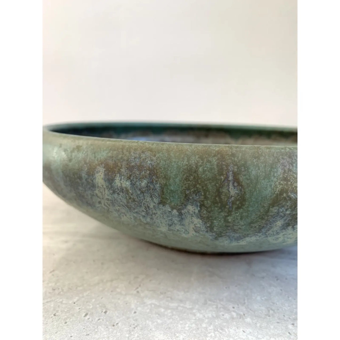 Mid 20th Century Jan & Helga Grove Earthenware Ceramic Bowl