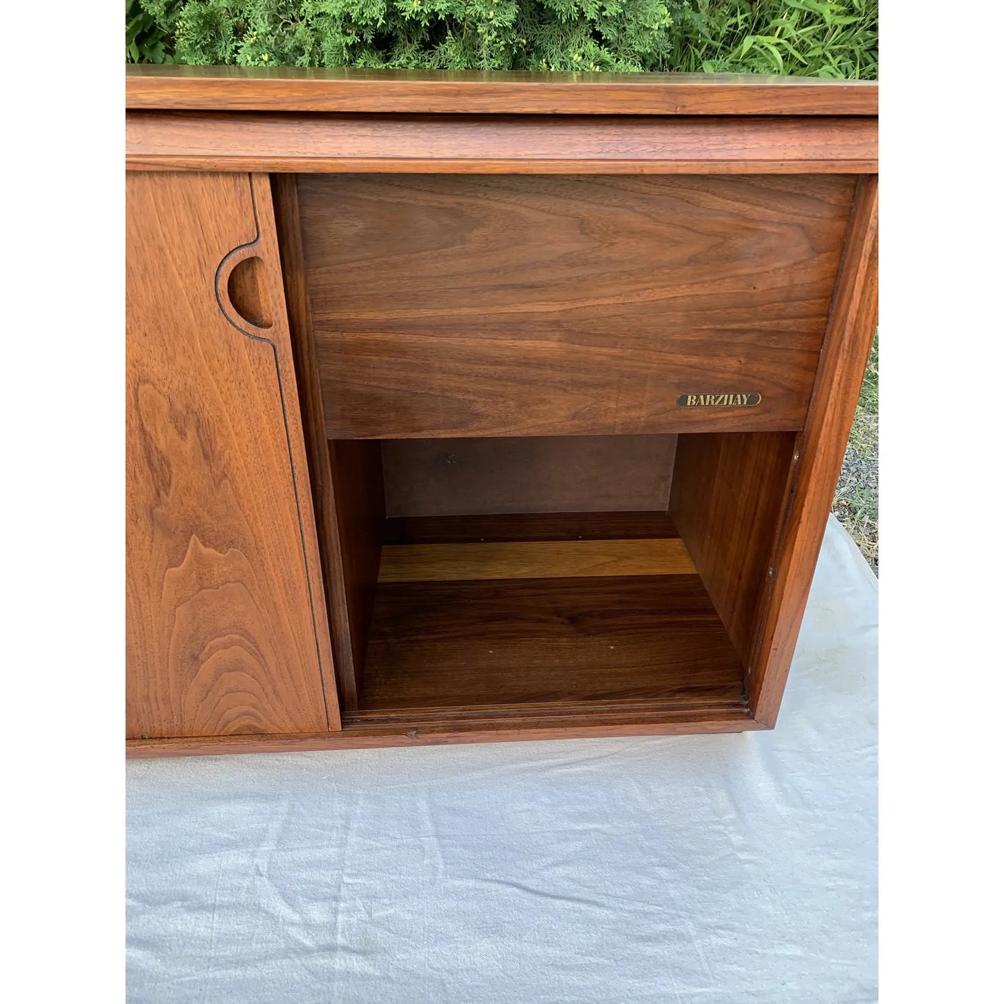 Mid 20th Century Mid-Century Modern Barzilay Walnut Credenza