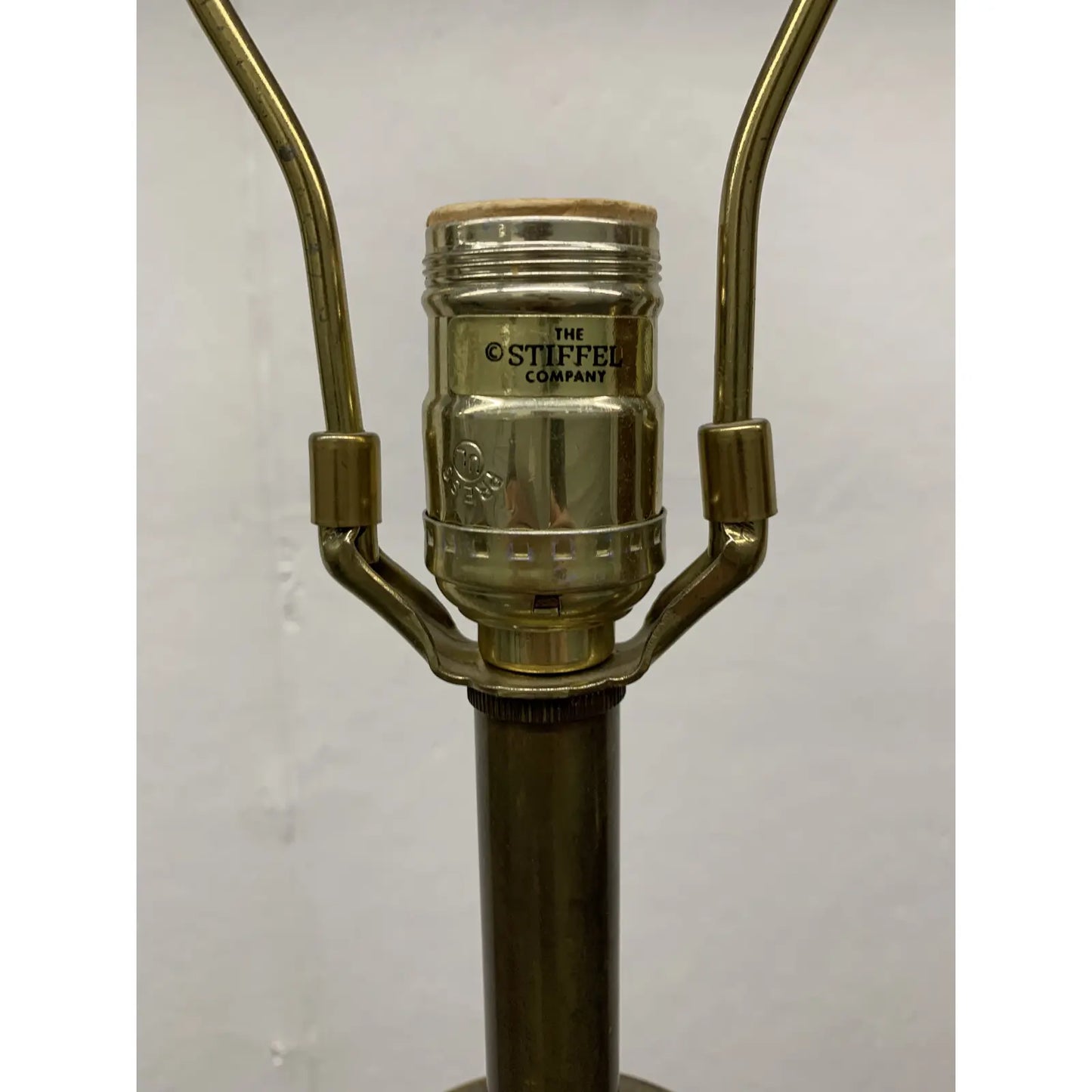 Mid 20th Century Stiffel Architectural Solid Brass Lamps - Set of 2