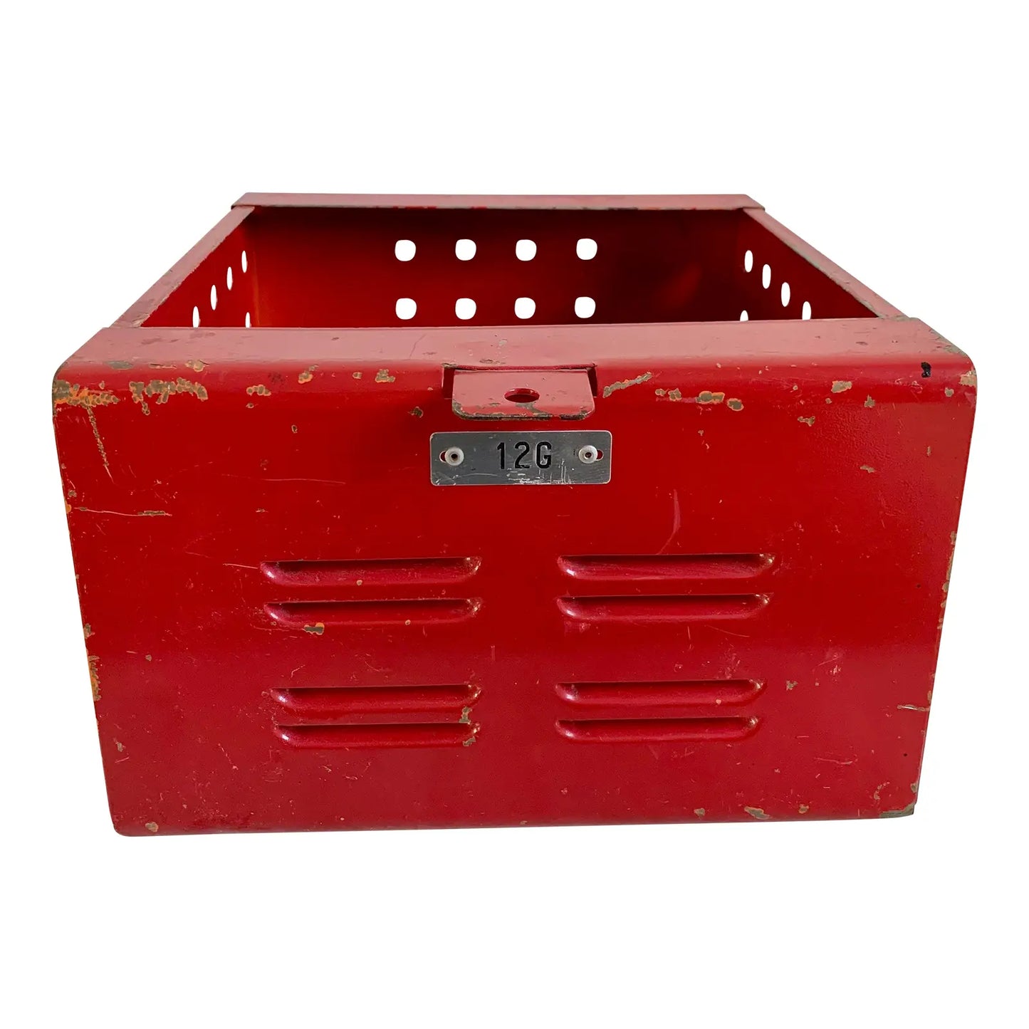 Mid-Century VIntage Industrial Schoolhouse Locker Basket