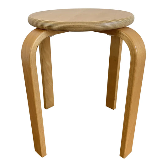 Mid-Century Danish Modern 1970s Bentwood Stool or Plant Stand by Forms Of Denmark