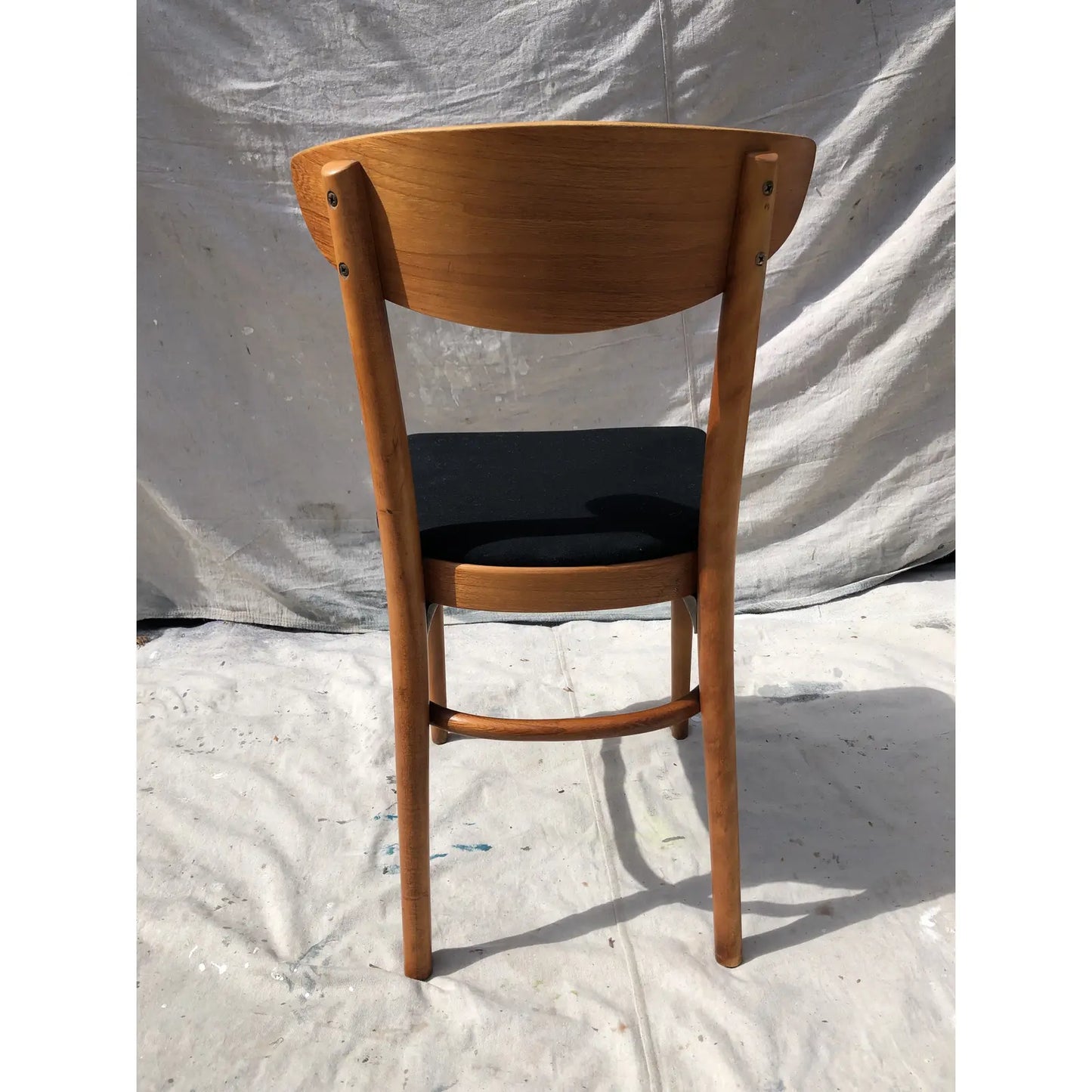 Mid-Century Modern Lane Furniture Walnut Chair
