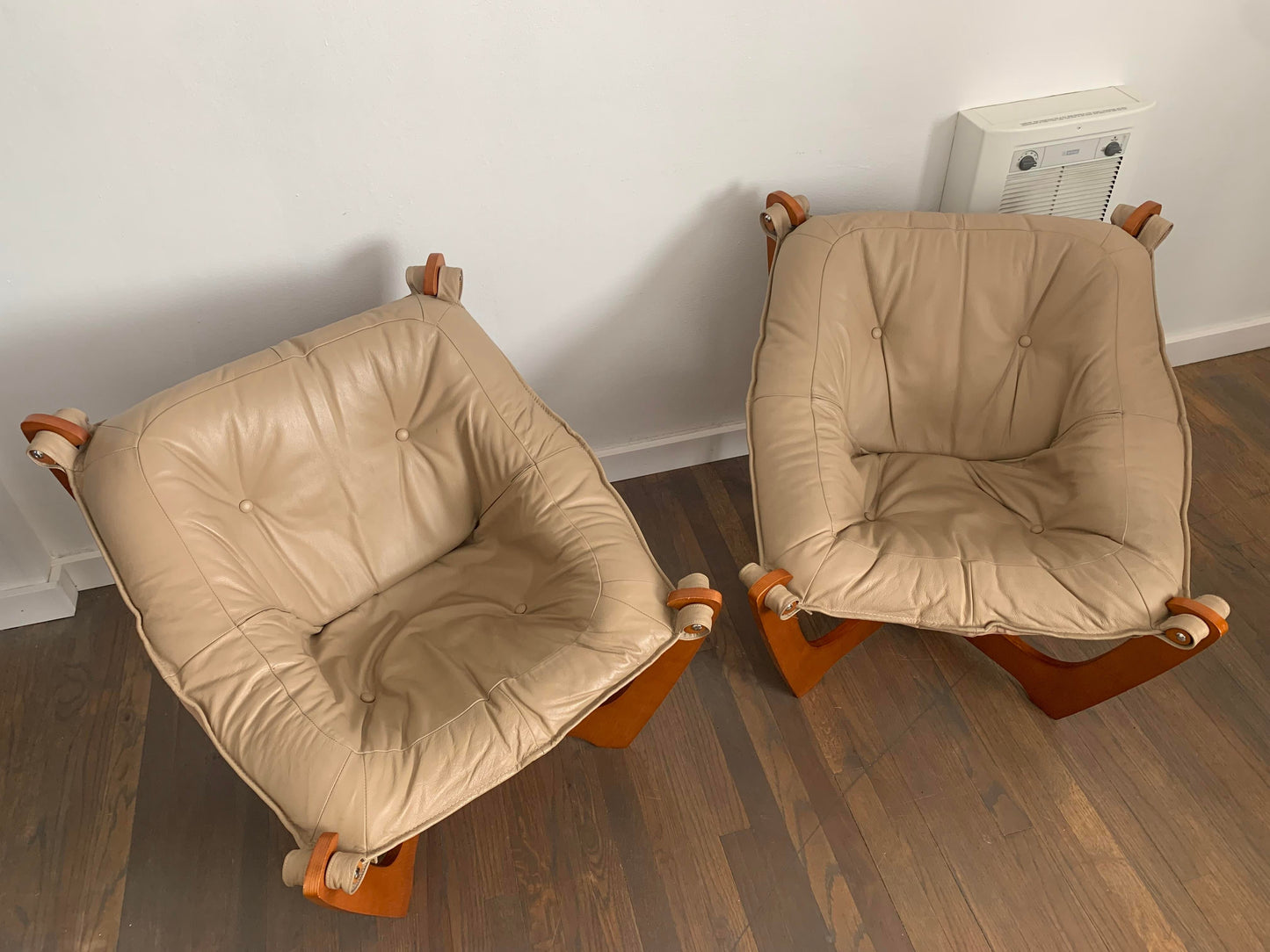 Odd Knutsen for Img Norway Luna Chairs - a Pair