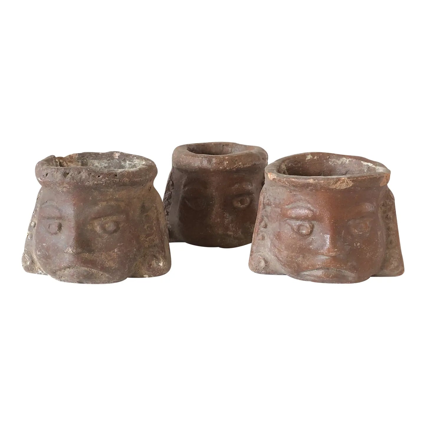 Vintage Ceramic Pots From Oaxaca Mexico
