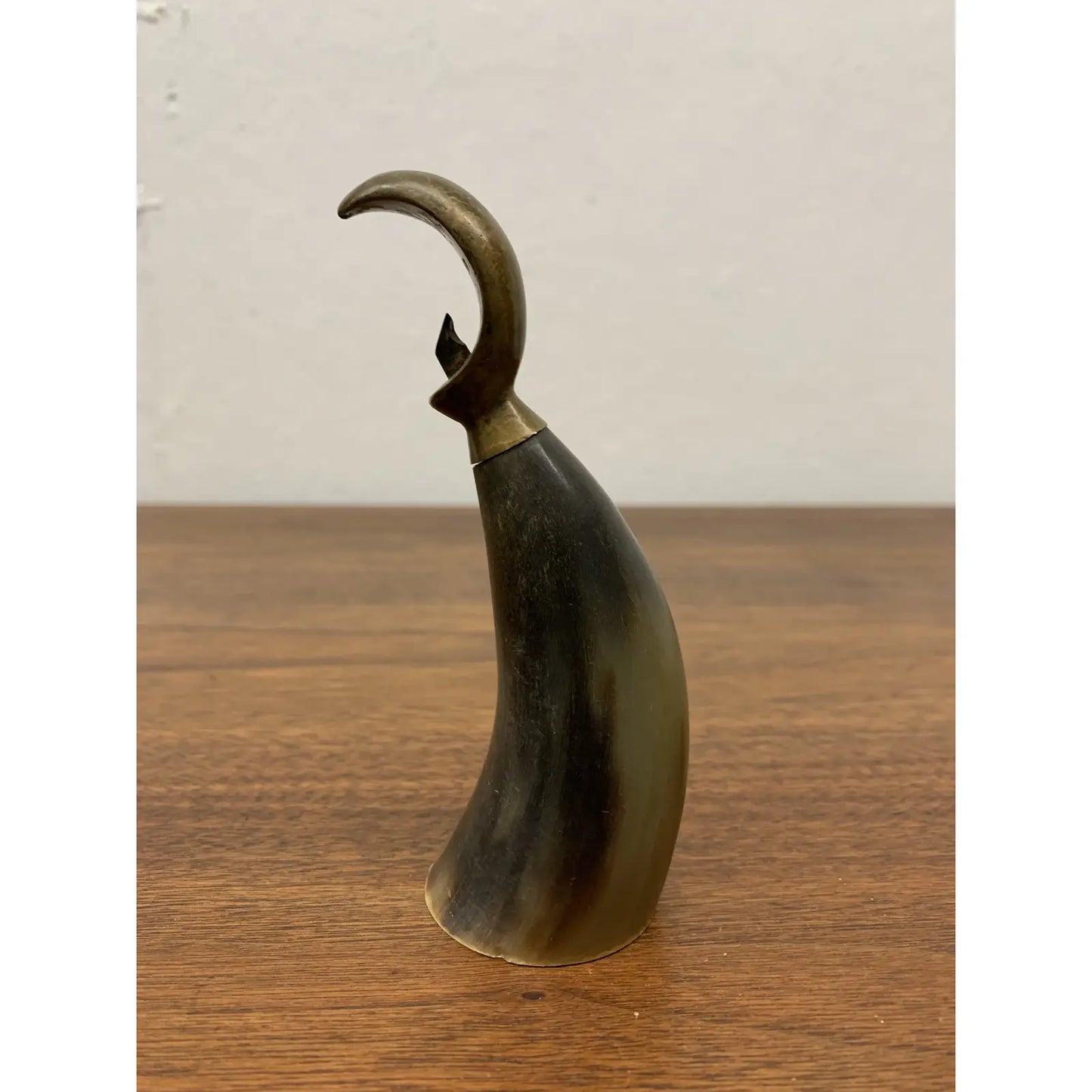 Vintage Danish Horn & Brass Bottle Opener