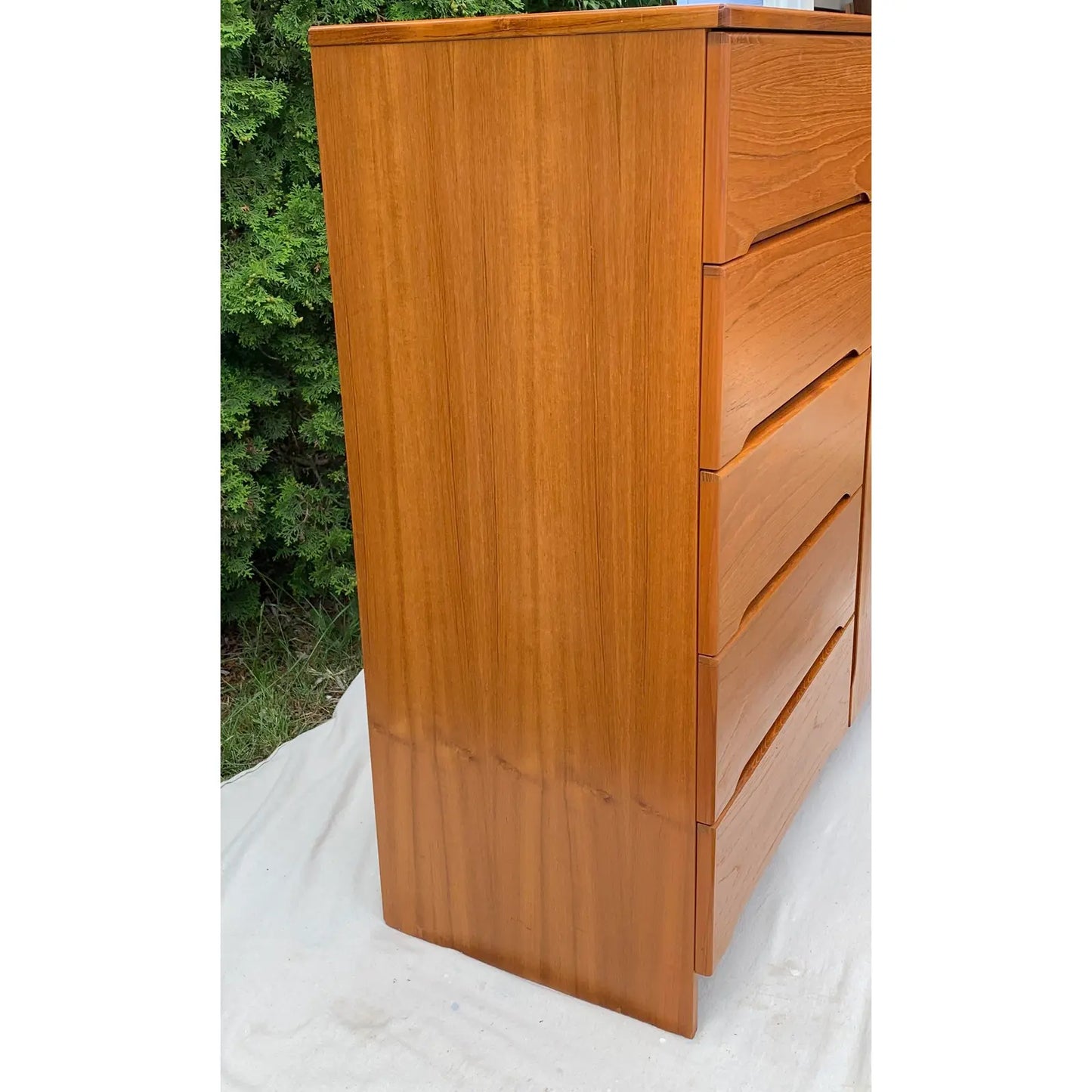 Vintage Danish Modern Teak Chifferobe