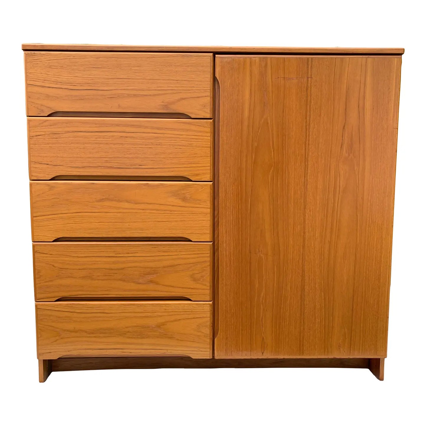 Vintage Danish Modern Teak Chifferobe